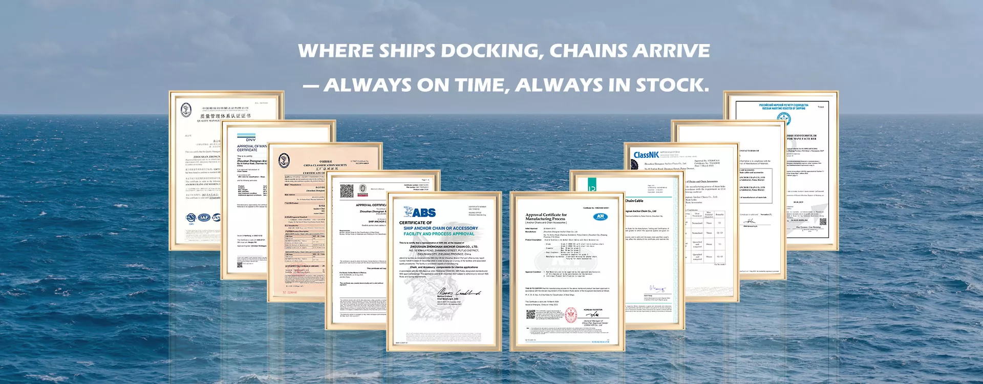 Mga aksesorya ng chain ng China Anchor