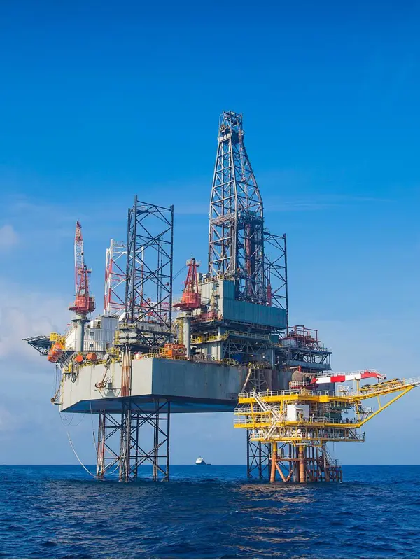Ang pagkuha ng langis ng dagat at gas
